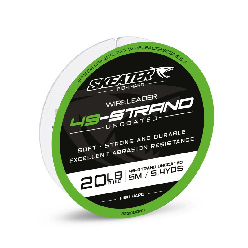 Skeater 7-Strand Uncoated Wire Leader